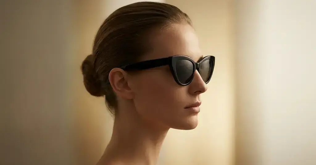 occhiali da sole cat eye