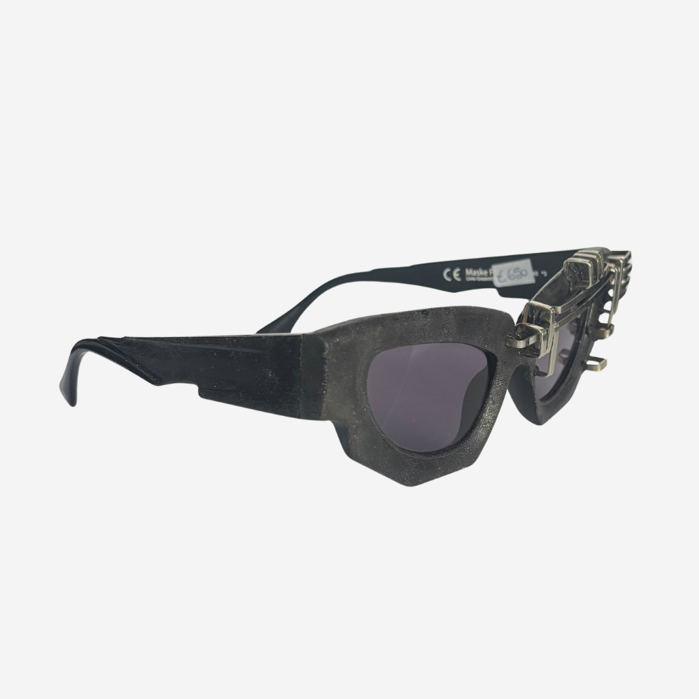 Kuboraum Maske f5 Black&Silver - immagine 3