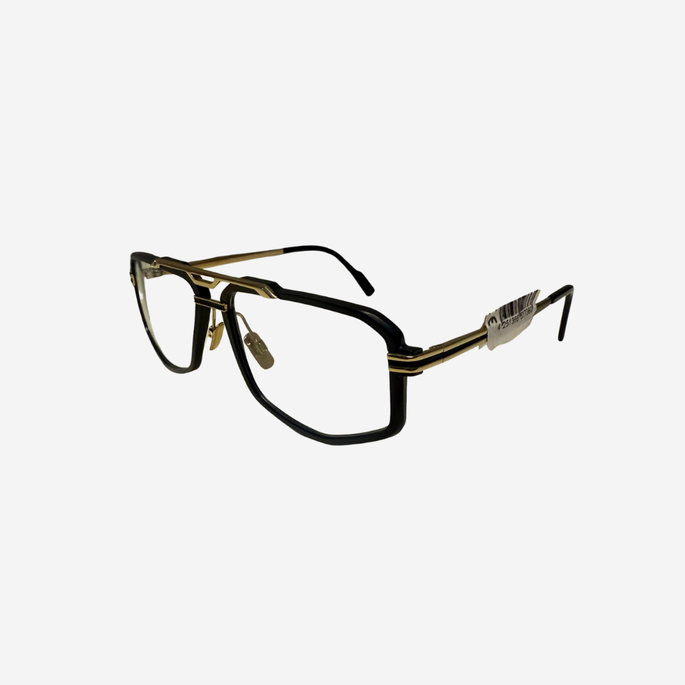 CAZAL MOD 7106 col 001 nero oro in titanio - immagine 3